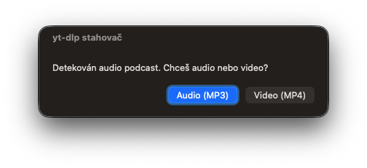 Automatické rozpoznání zvukového obsahu